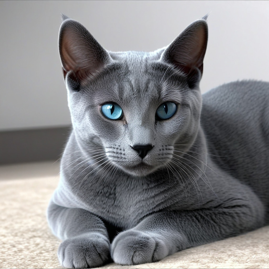 Best Hypoallergenic Cat Breeds-Russian Blue